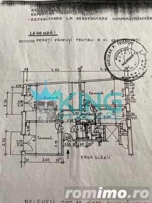 Piata Romana, ASE | 3 Camere | Metrou 1m | Centrala bloc | 2 Balcoane - imagine 14