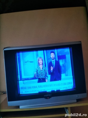 vind televizor marca Heru diagonala 55 cm fără telecomanda la 140 lei - imagine 2