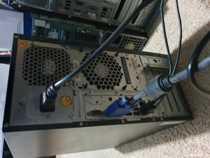 Lenovo ThinkCentre M82 workstation complect, i3 2100 quadcore 3.1Ghz, 4Gb DDR3 Rami fara cabluri - imagine 7