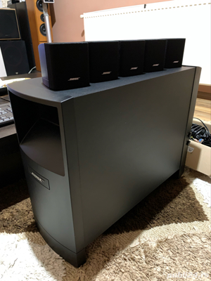 BOSE Acoustimass 6 SERIES III Putere 635W Made in IRELAND Preț de MAGAZIN 4000Lei 20Kg