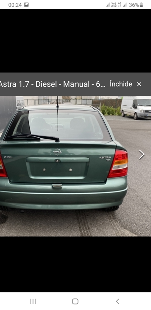 Vând Opel Astra G, motor 1,7 DTI diesel puțin rulată.  - imagine 7