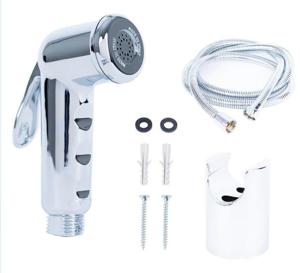 Set complet dus cromat pentru baie, bucatarie.