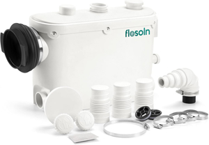 Pompa cu tocator pentru wc,intrare laterala,FlosolnC 500 - imagine 1