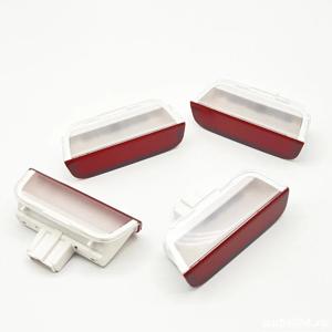 Set 4 lampi LED avertizare usi deschise + cablaj retrofit VW Passat B6, B7, B8, Golf 5, 6, 7, Tiguan - imagine 4