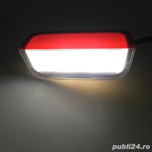 Set 4 lampi LED avertizare usi deschise + cablaj retrofit VW Passat B6, B7, B8, Golf 5, 6, 7, Tiguan - imagine 7