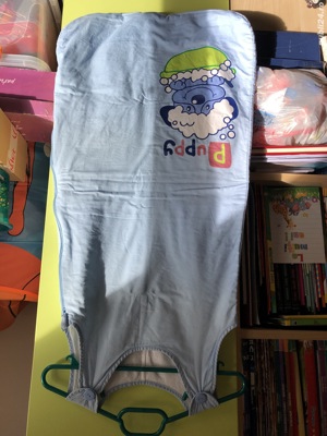 Sac de dormit pentru copii, albastru, cu lungimea de 86 cm + Cadou - imagine 4