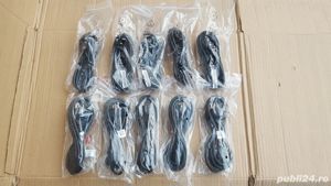 Set 10 20 cabluri alimentare Schuko IEC C13 230V 3 pini - NOU
