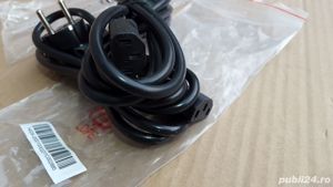 Set 10 20 cabluri alimentare Schuko IEC C13 230V 3 pini - NOU - imagine 5