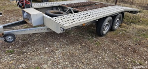 platforma auto 2000 kg cu troliu de 6.5 t - imagine 5