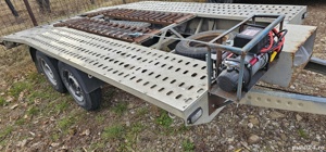 platforma auto 2000 kg cu troliu de 6.5 t - imagine 3
