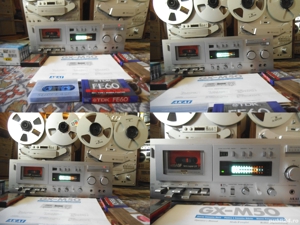 Deck AKAI GX-M50 3-Head Super GX Stereo Cassette Deck - imagine 8