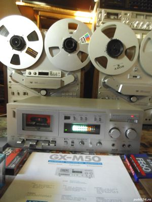 Deck AKAI GX-M50 3-Head Super GX Stereo Cassette Deck - imagine 6