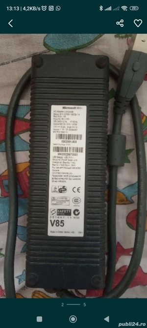 Alimentator Xbox 360 203 W - imagine 3
