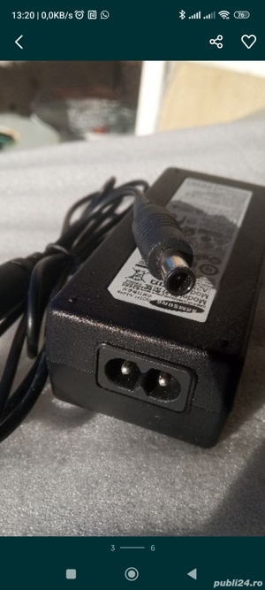 Alimentator pentru monitor Samsung 14v-1,78a - imagine 3