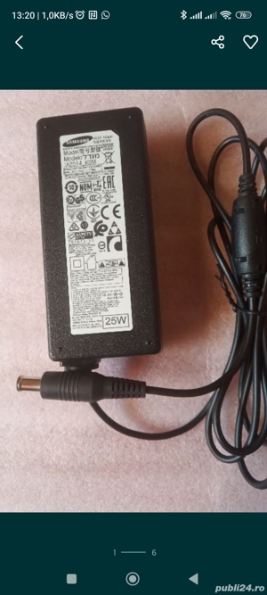 Alimentator pentru monitor Samsung 14v-1,78a - imagine 2