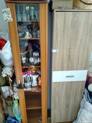 Oglinda rama lemn sculptat, dulap, masa lemn, noptiera - imagine 6