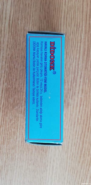 Electrovalvă/Ștuț pentru goarnă/claxon, 12/24 volți, NOUĂ - imagine 4