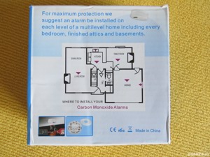 Detector de Monoxid de carbon - produs nou cu defect - imagine 4