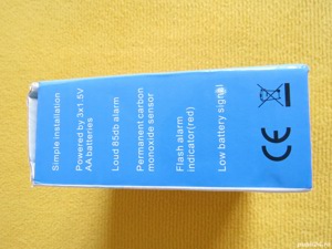 Detector de Monoxid de carbon - produs nou cu defect - imagine 5