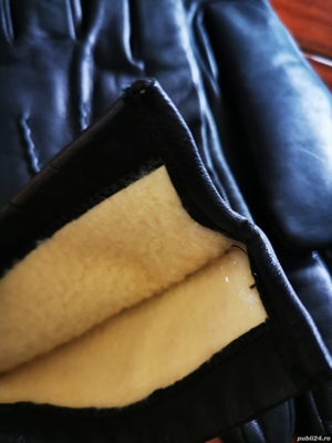 Mănuși piele dama și bărbați  - imagine 4