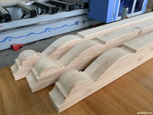 Grinzi lamelare din lemn stratificate incleiate cu adeziv de umiditate - imagine 2