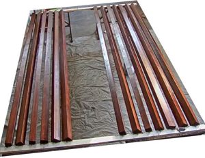 Grinzi lamelare din lemn stratificate incleiate cu adeziv de umiditate - imagine 8