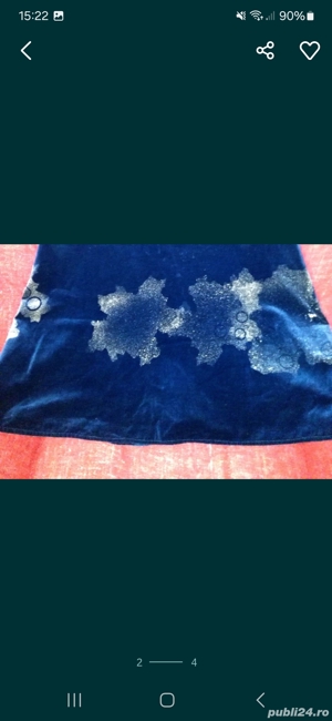 Fusta din catifea masura M(38) - imagine 4