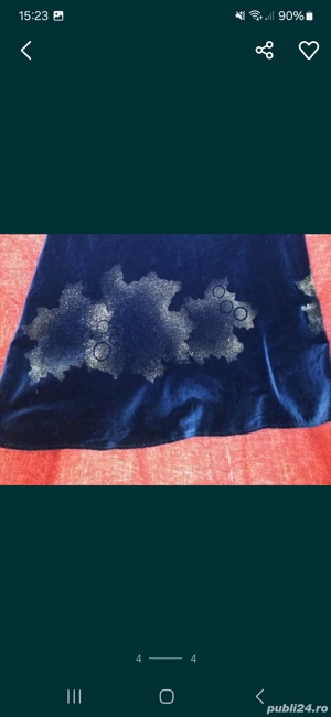 Fusta din catifea masura M(38) - imagine 3