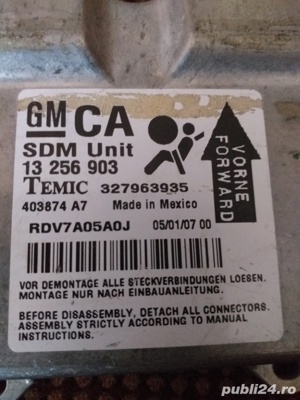 Calculator airbag opel corsa fabricatie 2008 - imagine 2