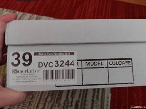 Ghete negre piele naturala - imagine 7