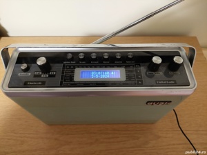 Radio englezesc BUSH stil reto old vintage functional. - imagine 5