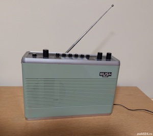 Radio englezesc BUSH stil reto old vintage functional. - imagine 3