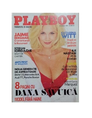 PLAYBOY Romania primul numar Noiembrie 1999