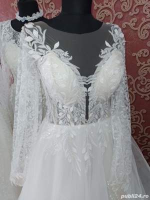 Rochie de mireasă - A-line   printesa - preț negociabil 