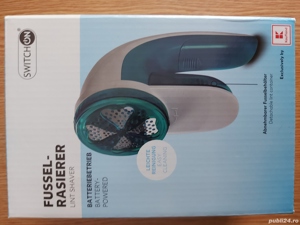 Aparat electric pentru curatat scame, fara fir, functionare cu baterie - imagine 5