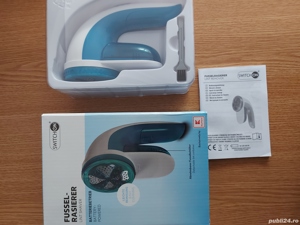 Aparat electric pentru curatat scame, fara fir, functionare cu baterie - imagine 4