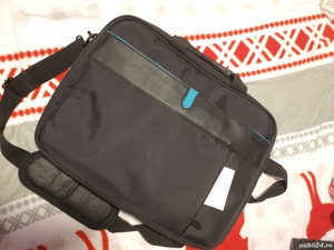 Geanta laptop noua cu multe buzunare - imagine 3