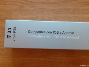 Selfie stick monopod alb - imagine 3