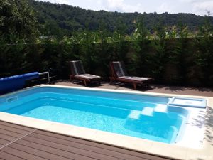  Piscina din fibra de sticla Aquacris SM 6 x 2,95 x 1,5 m