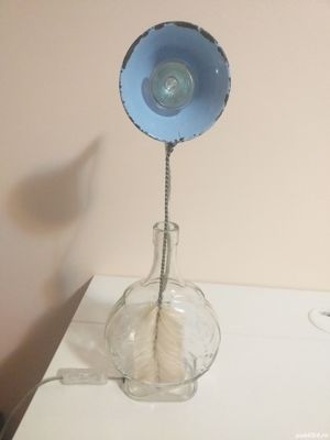 lampa birou hipster DIY comunism upcycling veioza steampunk crama bar - imagine 3