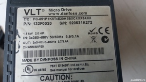 Vand variator turatie (inverter) de 1,5 Kw - imagine 4