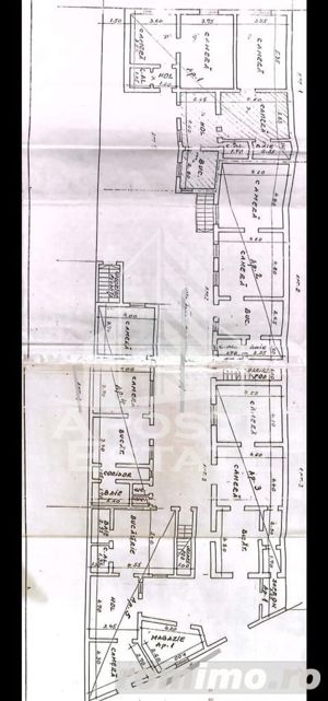 Casa individuala cu 5 apartamente, teren 726mp, Piata Traian - imagine 9