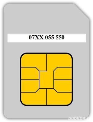 Numar de telefon preferential Gold VIP 07xy 055550