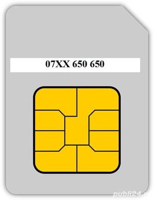 Numar de telefon preferential Gold VIP 07xy 650 650