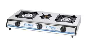 Aragaz plita inox Zilan Floria, 3 ochiuri ZLN8472