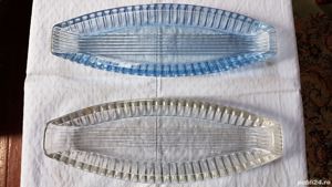 Platouri din sticla pt peste,am 2 buc.Sunt NOI. - imagine 2