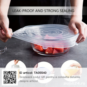 capace silicon ,vase alimente - imagine 3
