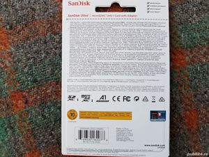 Card microSDXC original de 200gb,marca Sandisk Ultra,clasa 10 - imagine 4