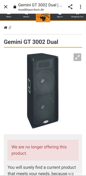 boxe model gemini 3002