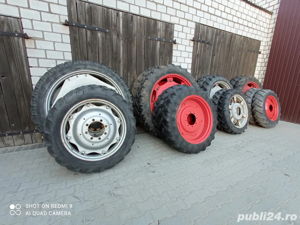 Roti inguste tehnologice semanat ierbicidat prasit fertilizat tractoare tractor agricol marca - imagine 3